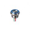 APEM PBARAAFB002K3A Piezo Push button 19mm. stainless steel red/green/blue wire output 20cm 1A 24Vac/dc